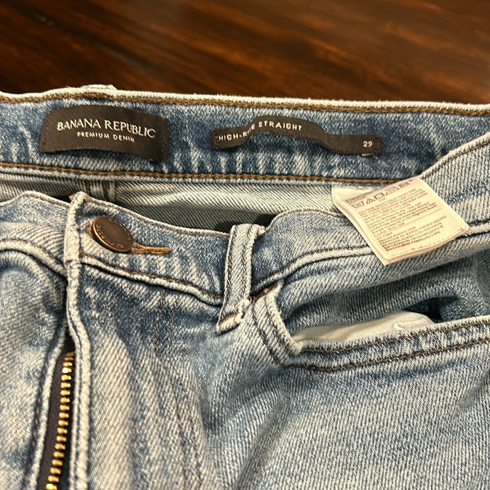 Banana Republic High-Rise Straight